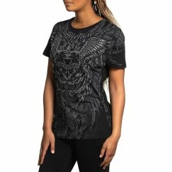 Affliction Clothing T-Shirt Pour Dames - Olivia Pearl -T-Shirts soldes affliction clothing t shirt pour dames olivia pearl4