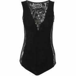 Body Killstar - Saya Lace-delic -T-Shirts soldes body killstar saya lace delic3