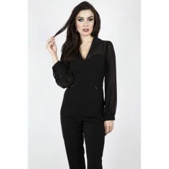 Combinaison Avec Cape Voodoo Vixen - Gia -T-Shirts soldes combinaison avec cape voodoo vixen gia6