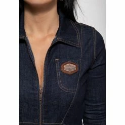 Combinaison Denim Queen Kerosin - Motor Queen Service Overall -T-Shirts soldes combinaison denim queen kerosin motor queen service overall5