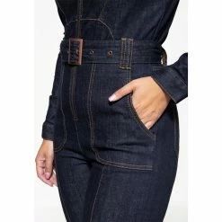 Combinaison Denim Queen Kerosin - Motor Queen Service Overall -T-Shirts soldes combinaison denim queen kerosin motor queen service overall6