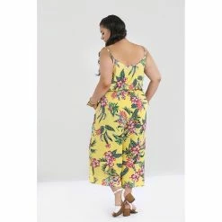 Combinaison Hell Bunny - Kalani Jaune -T-Shirts soldes combinaison hell bunny kalani jaune6