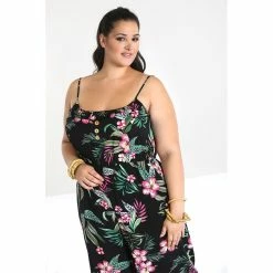 Combinaison Hell Bunny - Kalani Noir -T-Shirts soldes combinaison hell bunny kalani noir5