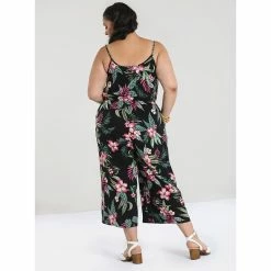 Combinaison Hell Bunny - Kalani Noir -T-Shirts soldes combinaison hell bunny kalani noir6