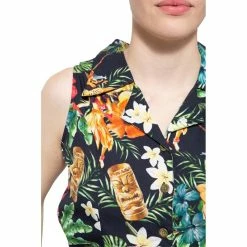 Combinaison Queen Kerosin - Danseurs Mambo Noir -T-Shirts soldes combinaison queen kerosin danseurs mambo noir3