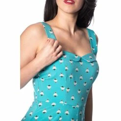 Combinaison Rétro Bannede - Geo Aqua -T-Shirts soldes combinaison retro bannede geo aqua3