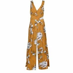 Combinaison Voodoo Vixen - Eden Floral Ocre -T-Shirts soldes combinaison voodoo vixen eden floral ocre 34