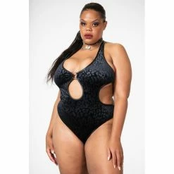 KILLSTAR Body - Barbarella Black -T-Shirts soldes killstar body barbarella black4