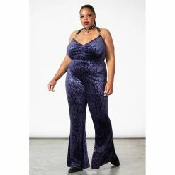 KILLSTAR Catsuit - Huntress Plum -T-Shirts soldes killstar catsuit huntress plum 26