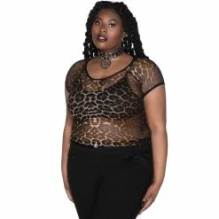 Killstar Mes T-Shirt - Wildchild Leo -T-Shirts soldes killstar mes t shirt wildchild leo3