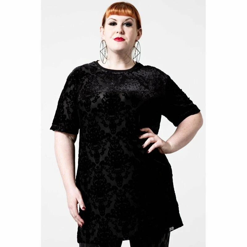 Killstar T-shirt Unisexe En Velours - Poe 6 Killstar T-shirt Unisexe En Velours - Poe – Image 4