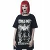 Killstar Unisex T-Shirt - Chill Out 2 Killstar Unisex T-Shirt - Chill Out -T-Shirts soldes killstar unisex t shirt chill out 2