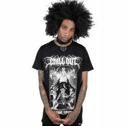Killstar Unisex T-Shirt - Chill Out 9 Killstar Unisex T-Shirt - Chill Out -T-Shirts soldes killstar unisex t shirt chill out 23