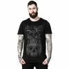 Killstar Unisex T-Shirt - Deimos 1 Killstar Unisex T-Shirt - Deimos -T-Shirts soldes killstar unisex t shirt deimos 2
