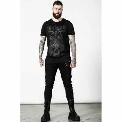 Killstar Unisex T-Shirt - Deimos 7 Killstar Unisex T-Shirt - Deimos -T-Shirts soldes killstar unisex t shirt deimos 22