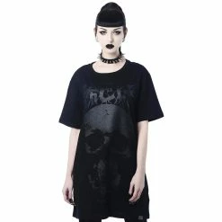 Killstar Unisex T-Shirt - Fearless 9 Killstar Unisex T-Shirt - Fearless -T-Shirts soldes killstar unisex t shirt fearless 23