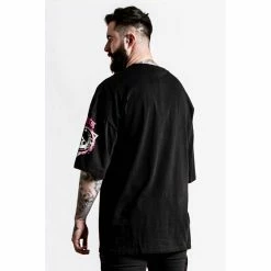 Killstar Unisex T-Shirt - Meditate Mesh Jersey -T-Shirts soldes killstar unisex t shirt meditate mesh jersey 23
