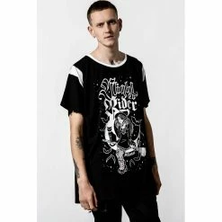Killstar Unisex T-Shirt - Nightrider -T-Shirts soldes killstar unisex t shirt nightrider 25