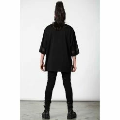 Killstar Unisex T-Shirt - Orbit Hockey Top -T-Shirts soldes killstar unisex t shirt orbit hockey top 24