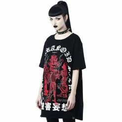 Killstar Unisex T-Shirt - Paranoid -T-Shirts soldes killstar unisex t shirt paranoid 23
