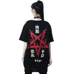 Killstar Unisex T-Shirt - Paranoid -T-Shirts soldes killstar unisex t shirt paranoid 24