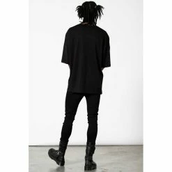 Killstar Unisex T-Shirt - Purr Magic Sports Jersey -T-Shirts soldes killstar unisex t shirt purr magic sports jersey 24