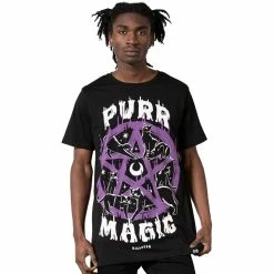 Killstar Unisex T-Shirt - Purr Magic