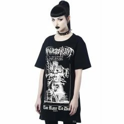 Killstar Unisex T-Shirt - Rare To Die -T-Shirts soldes killstar unisex t shirt rare to die 22