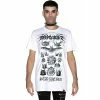 Killstar Unisex T-Shirt - Stay Weird Blanc -T-Shirts soldes killstar unisex t shirt stay weird blanc