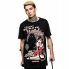 Killstar X Vince Ray Unisex T-Shirt - She Devil -T-Shirts soldes killstar x vince ray unisex t shirt she devil 2