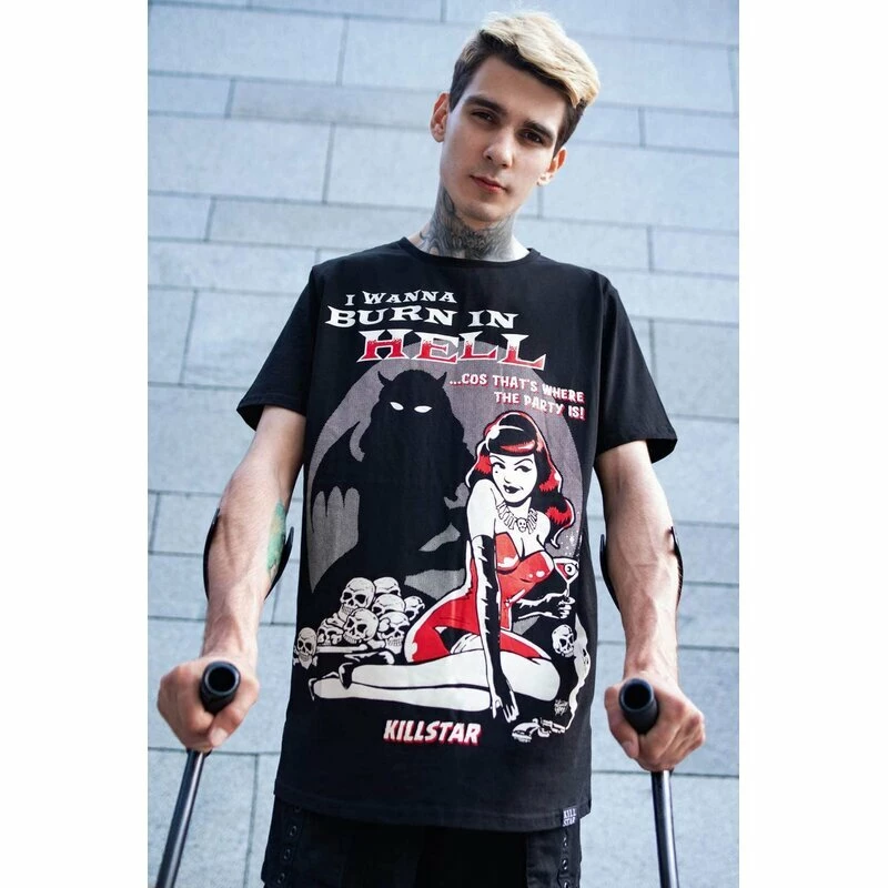 Killstar X Vince Ray Unisex T-Shirt - She Devil 6 Killstar X Vince Ray Unisex T-Shirt - She Devil – Image 4