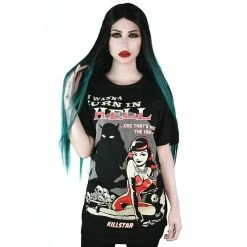 Killstar X Vince Ray Unisex T-Shirt - She Devil 12 Killstar X Vince Ray Unisex T-Shirt - She Devil -T-Shirts soldes killstar x vince ray unisex t shirt she devil 25