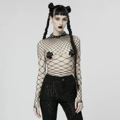 Punk Rave Body - Fishnet Black