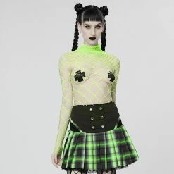 Punk Rave Body - Fishnet Neon