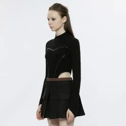 Punk Rave Body - Streamlined Solid -T-Shirts soldes punk rave body streamlined solid3