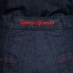 Queen Kerosin Combinaison Denim - Blanko Overall 9 Queen Kerosin Combinaison Denim - Blanko Overall -T-Shirts soldes queen kerosin combinaison denim blanko overall4