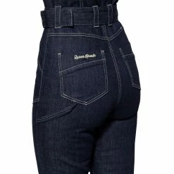 Queen Kerosin Combinaison Denim - Motorway Riders Overall -T-Shirts soldes queen kerosin combinaison denim motorway riders overall5