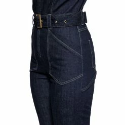 Queen Kerosin Combinaison Denim - Motorway Riders Overall -T-Shirts soldes queen kerosin combinaison denim motorway riders overall6