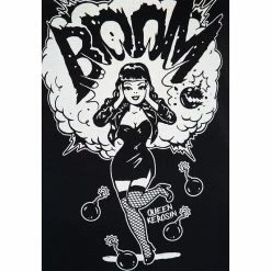 Queen Kerosin T-Shirt - Boom 10 Queen Kerosin T-Shirt - Boom -T-Shirts soldes queen kerosin t shirt boom 24
