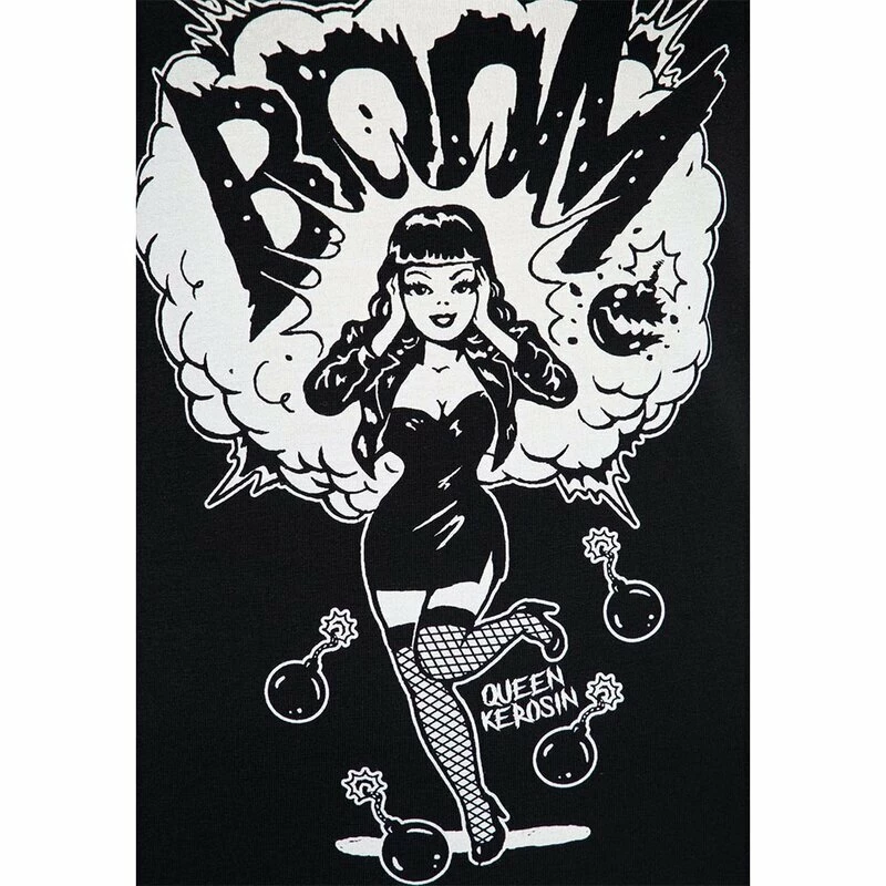 Queen Kerosin T-Shirt - Boom 6 Queen Kerosin T-Shirt - Boom – Image 4