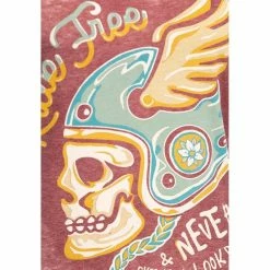 Queen Kerosin T-Shirt - Ride Free South Dakota Wine -T-Shirts soldes queen kerosin t shirt ride free south dakota wine 23