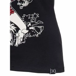 Queen Kerosin T-Shirt - Rumble Queen Noir -T-Shirts soldes queen kerosin t shirt rumble queen noir4