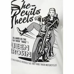 Queen Kerosin T-Shirt - She Devils On Wheels -T-Shirts soldes queen kerosin t shirt she devils on wheels 25