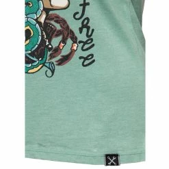 Queen Kerosin T-Shirt - Snake Girl -T-Shirts soldes queen kerosin t shirt snake girl 24