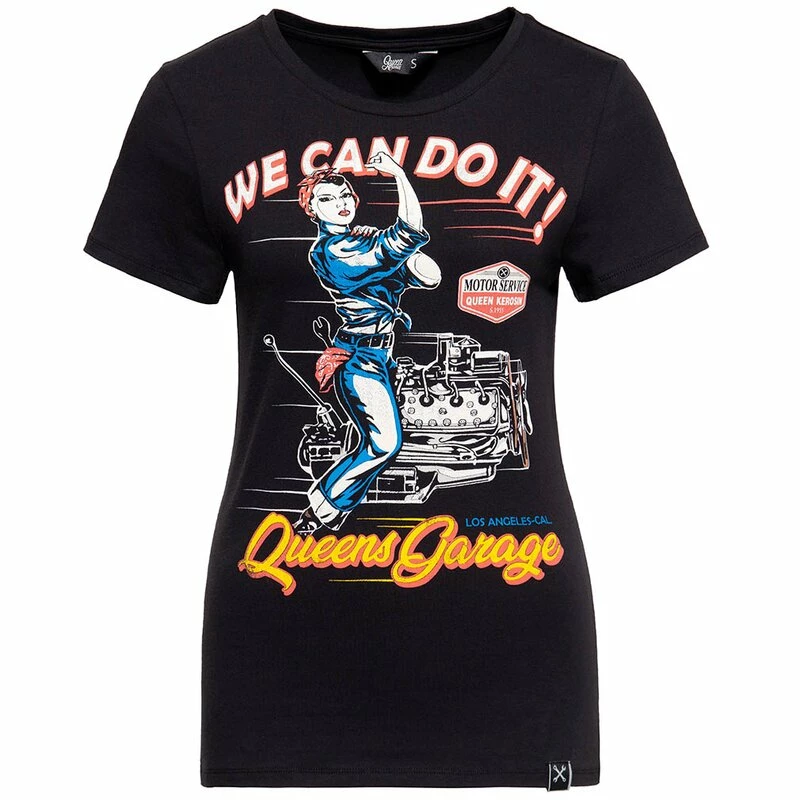 Queen Kerosin T-Shirt - We Can Do It Motor 3 Queen Kerosin T-Shirt - We Can Do It Motor
