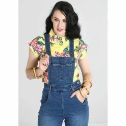 Salopette Hell Bunny - Betty Bee -T-Shirts soldes salopette hell bunny betty bee2