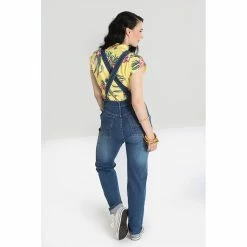 Salopette Hell Bunny - Betty Bee -T-Shirts soldes salopette hell bunny betty bee3