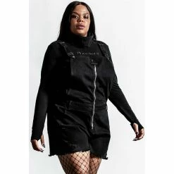 Salopette Killstar Denim - Damaged Goods -T-Shirts soldes salopette killstar denim damaged goods6