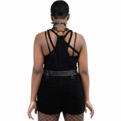 Salopette Killstar Denim - Dean 9 Salopette Killstar Denim - Dean -T-Shirts soldes salopette killstar denim dean4