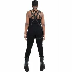 Salopette Killstar Denim - Nicolette -T-Shirts soldes salopette killstar denim nicolette3